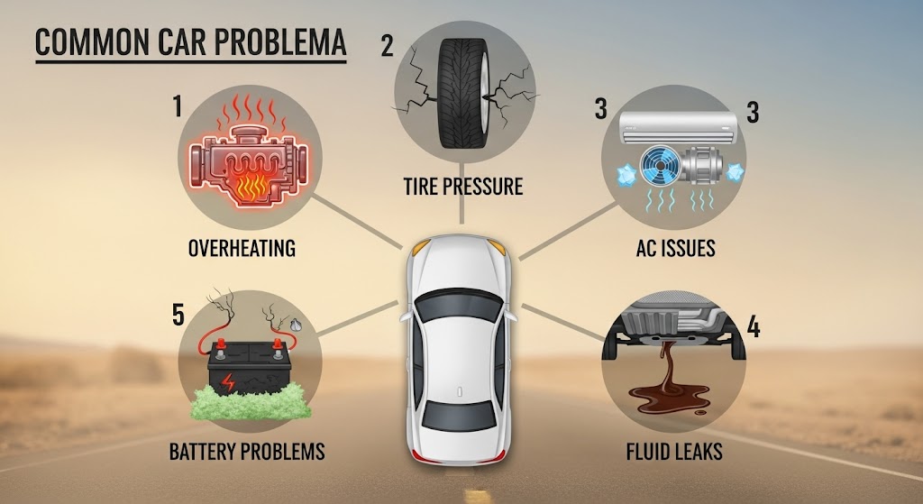 Top 5 Common Car Problems Yukon Drivers Should Watch For